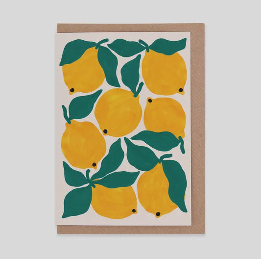 Lemons Greeting Card