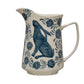 Stoneware Folk Art Pitcher