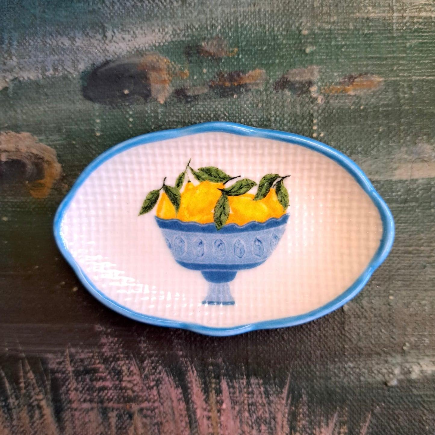 Tiny Trinket Plate - Lemons