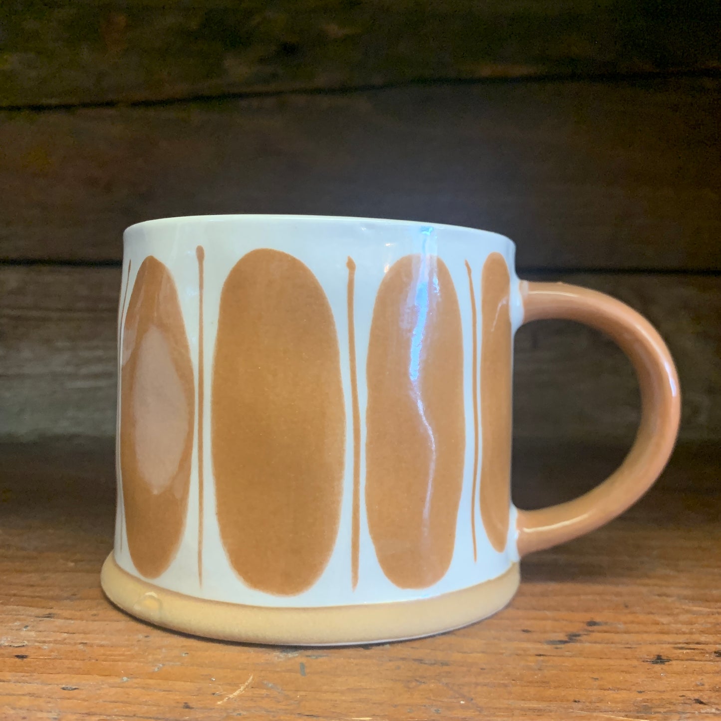 Ovals Stoneware Mug