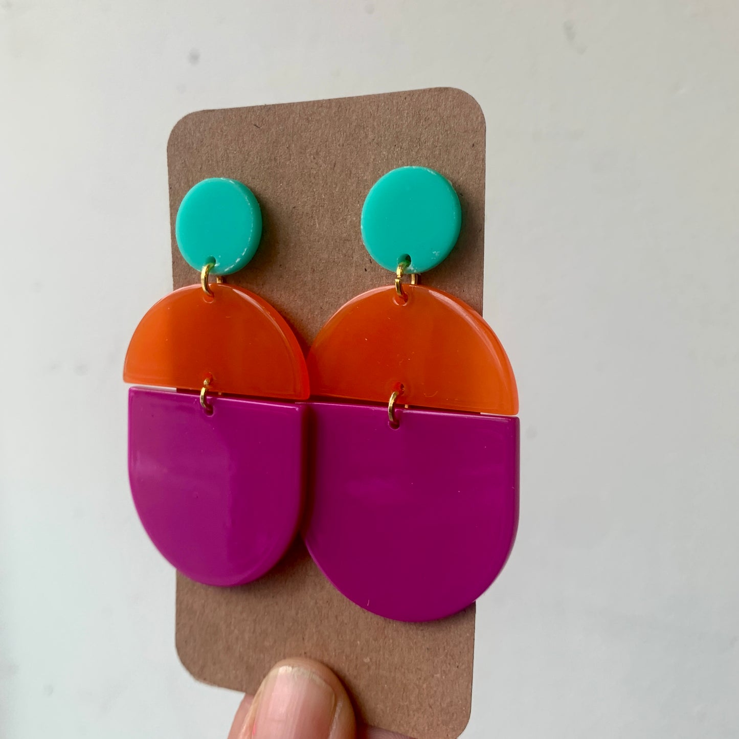 Acrylic Earrings #11