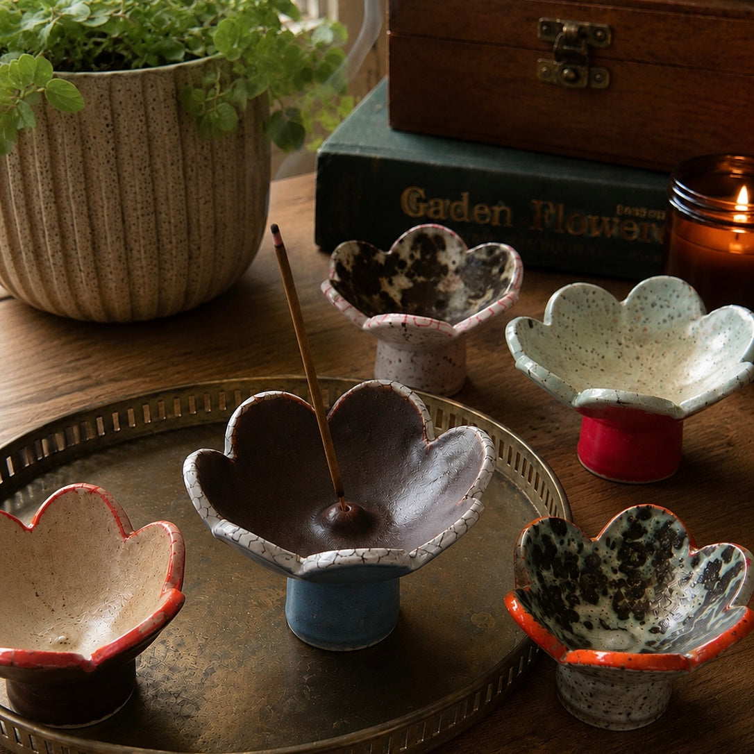 Wildflower Incense Burner - Moonscape