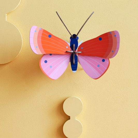 Speckled Copper Butterfly Wall Decor