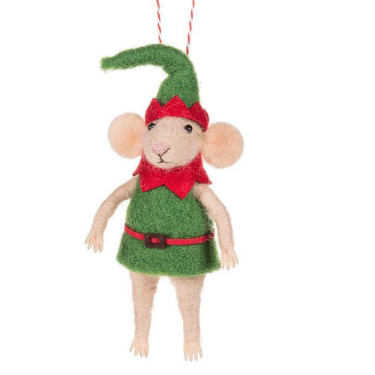 Elf Mouse Ornament