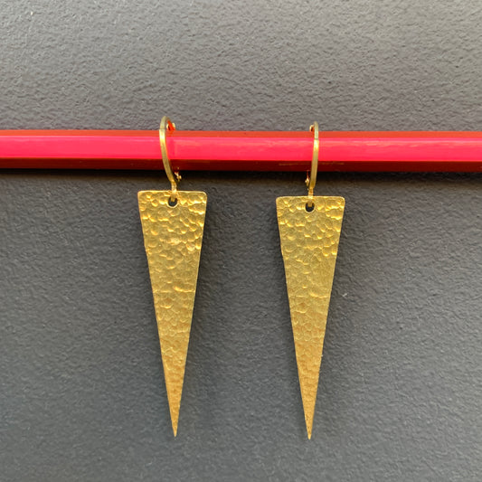 Light Weight Brass Earrings #26