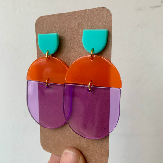 Acrylic Earrings #16