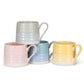 Classic Ridged Mug - Pink