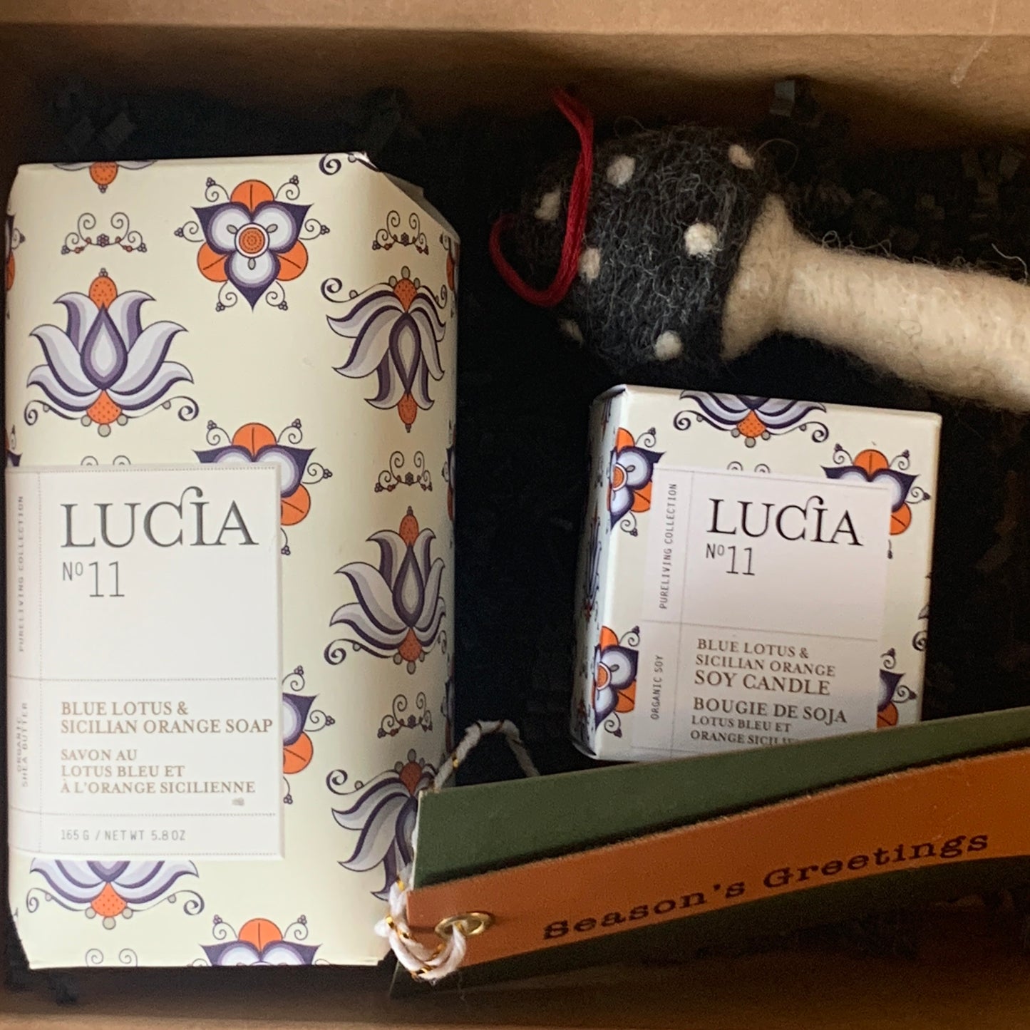 Blue Lotus and Sicilian Orange - gift pack