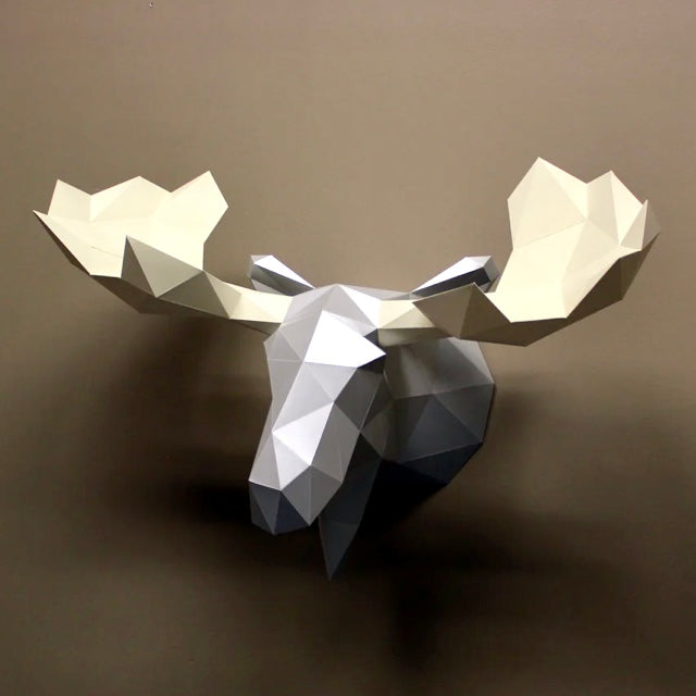 Leonard the Moose -Paper DIY Kit