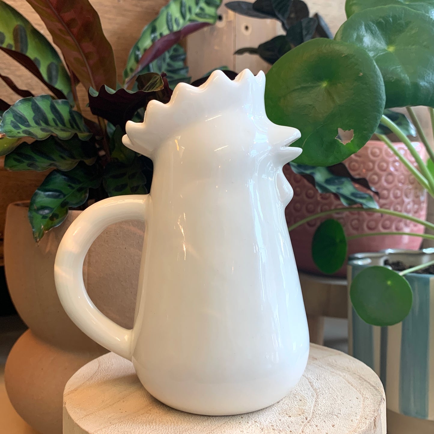 Whimsical Chicken Creamer