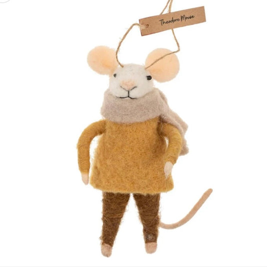 Theodore Mouse Ornament