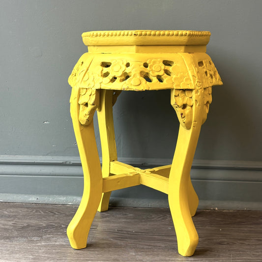Yellow Blossom Stool