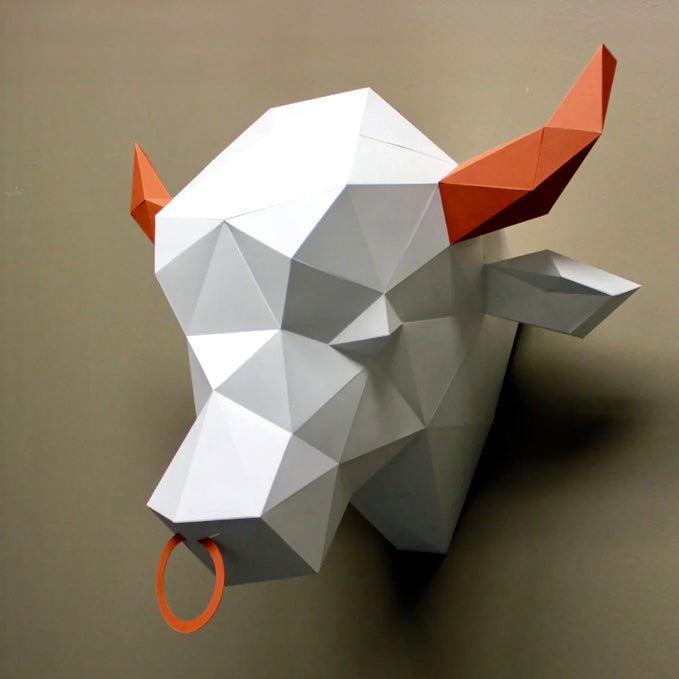 Simon the Bull -Paper DIY Kit
