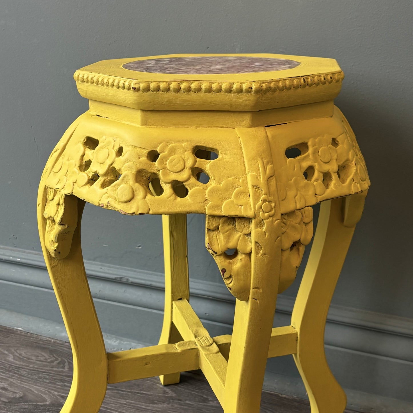 Yellow Blossom Stool