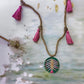 Ali Embroidered/Beaded Necklace