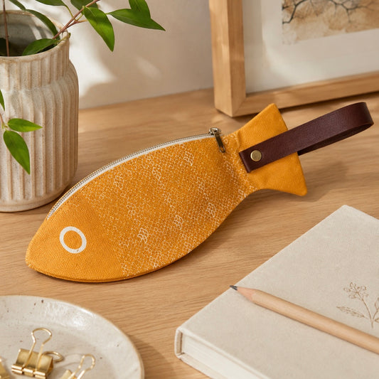 Fish Clutch - Mustard