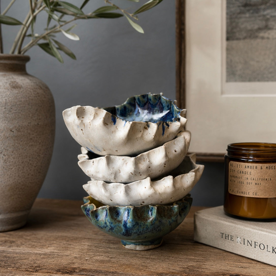 Cosmos Bowl - Tuscan blue