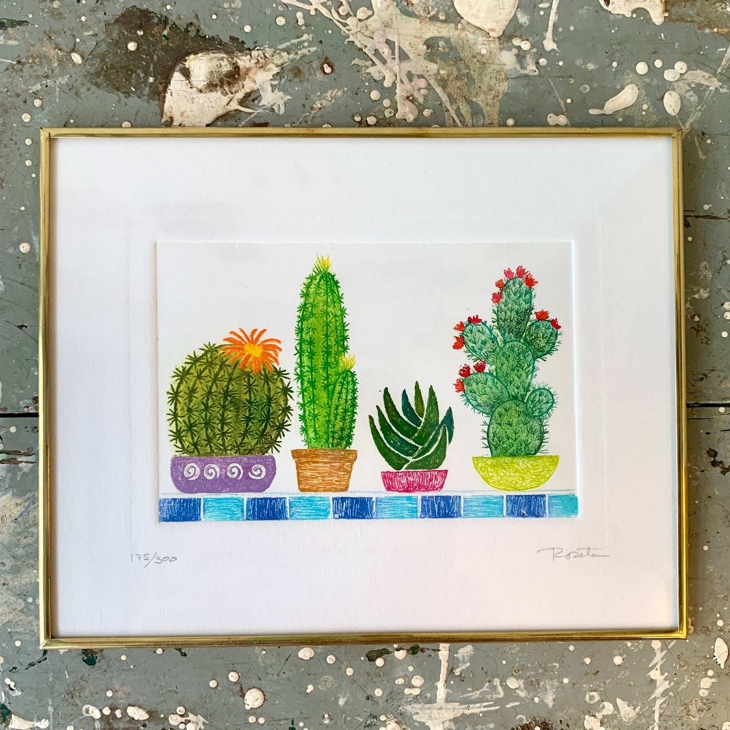Whimsical Wall Art - Cacti