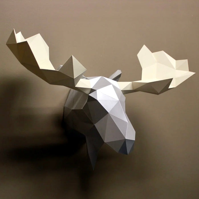 Leonard the Moose -Paper DIY Kit