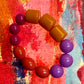 Chunky Resin Bead Bracelet #6