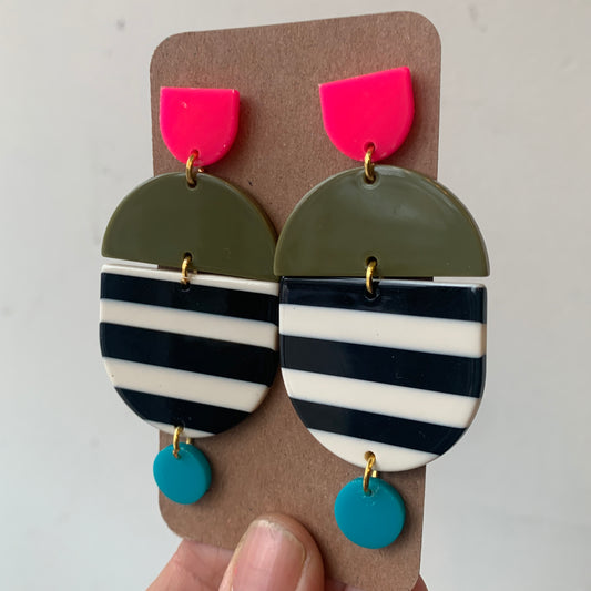 Acrylic Earrings #19