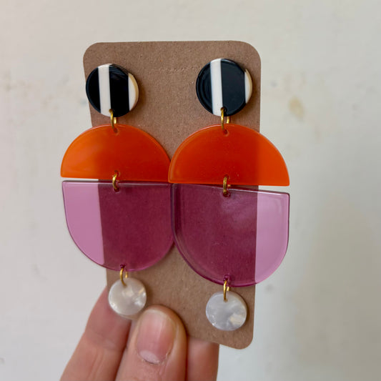 Acrylic Earrings #24