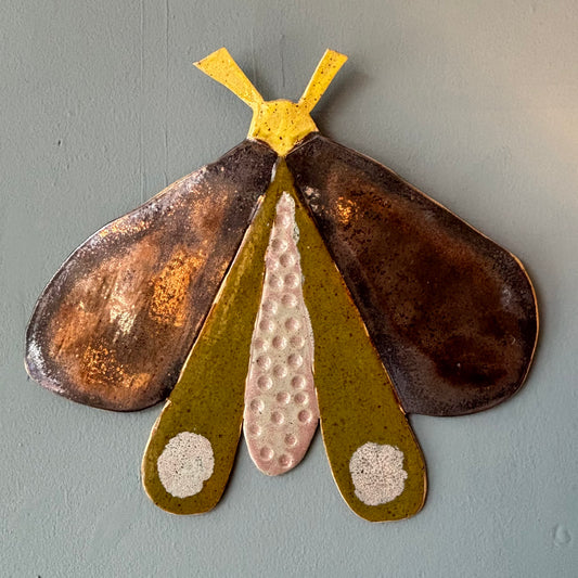 Ceramic Moth  Wall Decor -#3