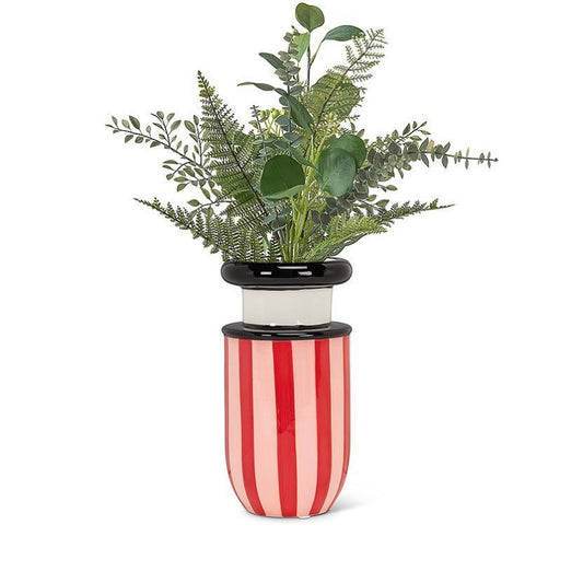 Small Striped Vase
