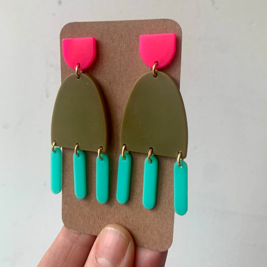 Acrylic Earrings #9