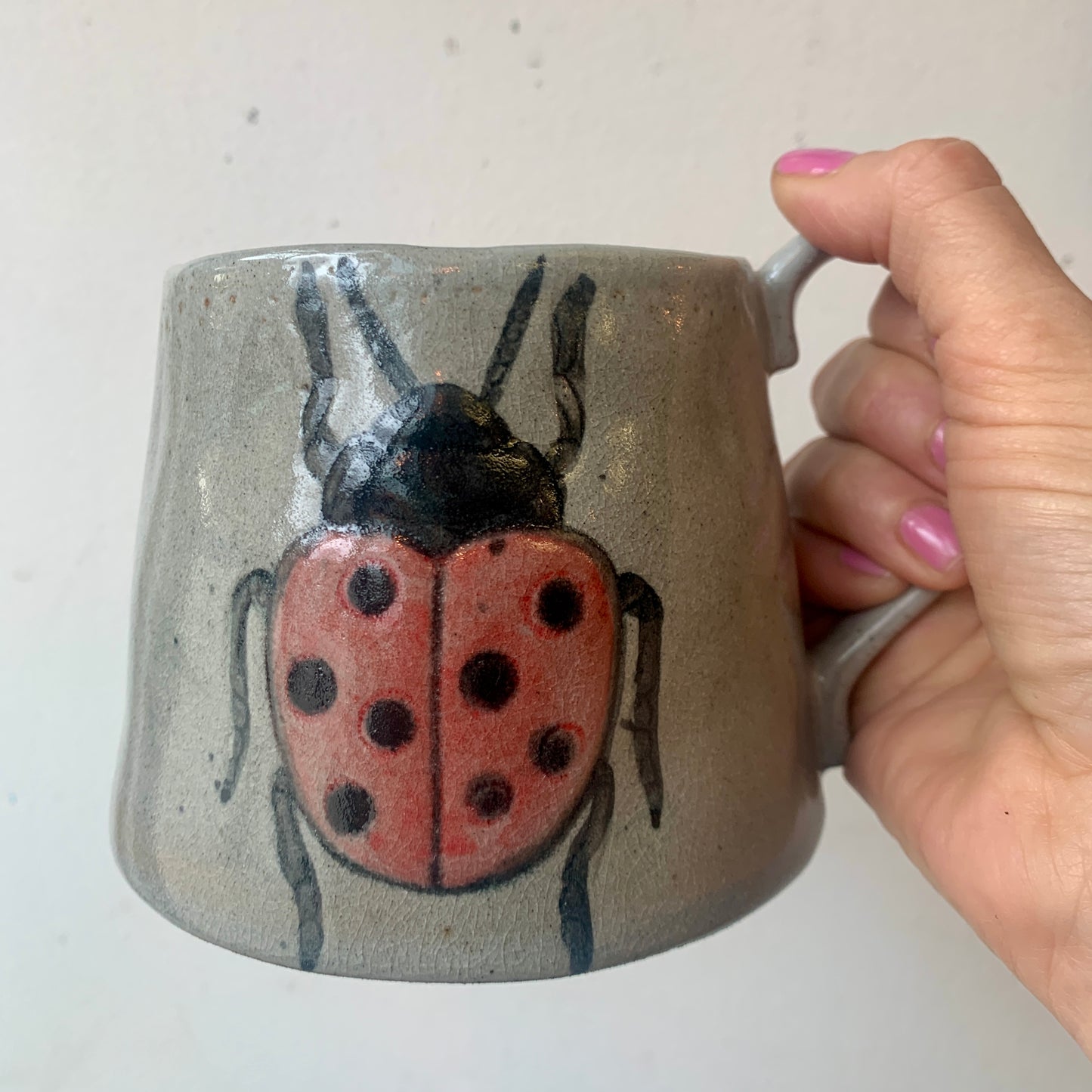 Stoneware Mug - Ladybug