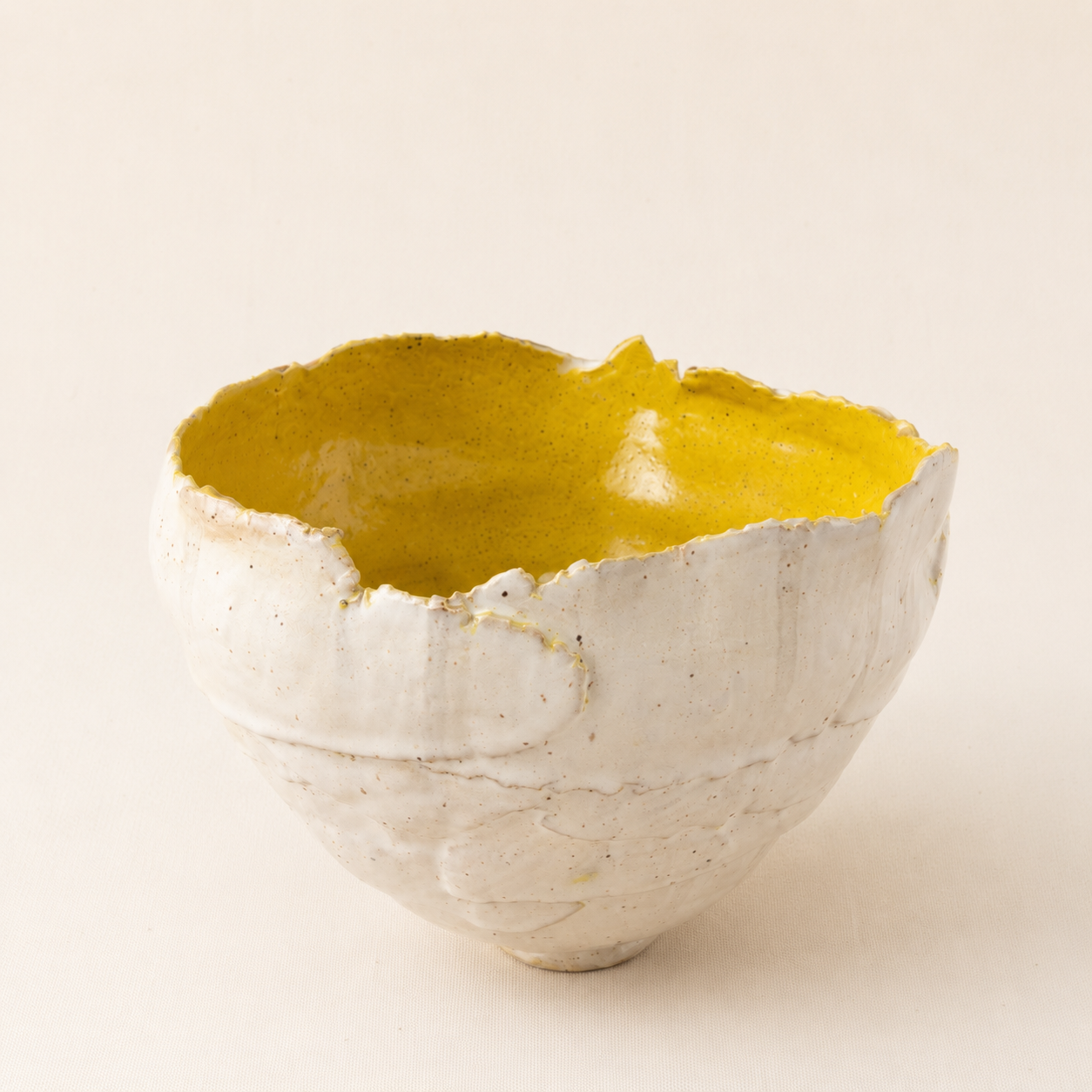 Yellow Heart Bowl