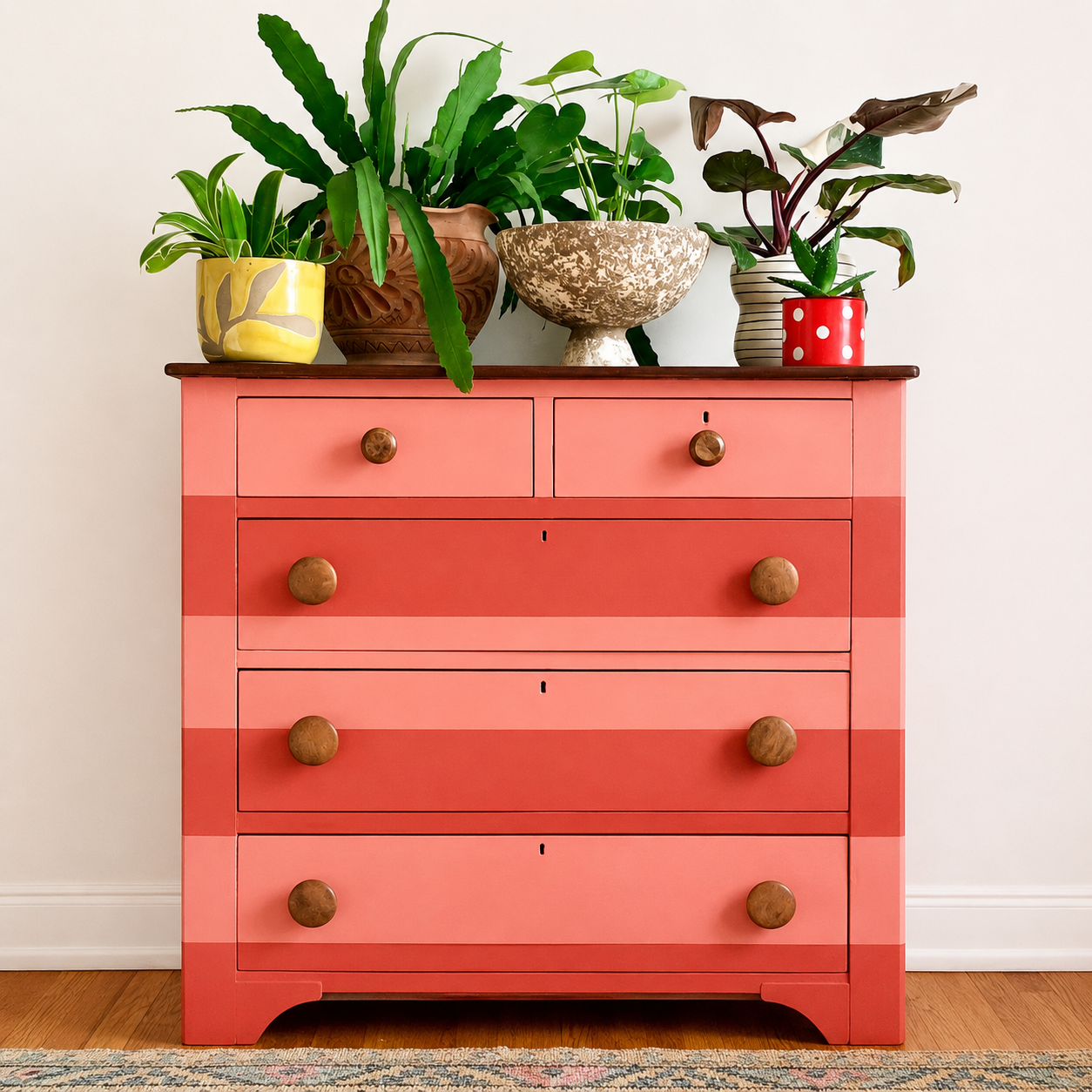 Paprika Red + Scandinavian Pink