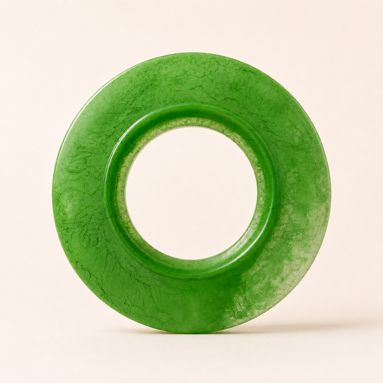 Resin Bangle - Vivid Green