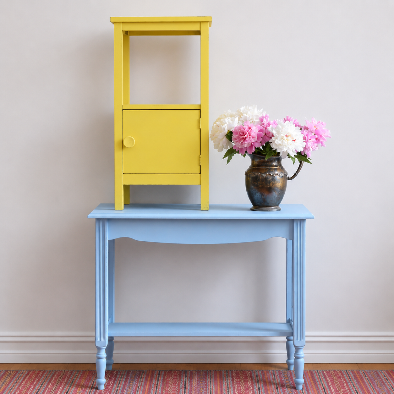 English Yellow + Louis Blue