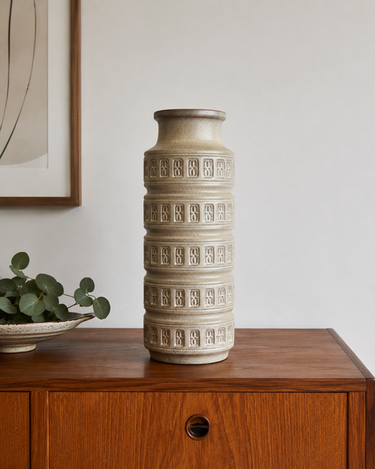 Mid Century West German Pottery Vase