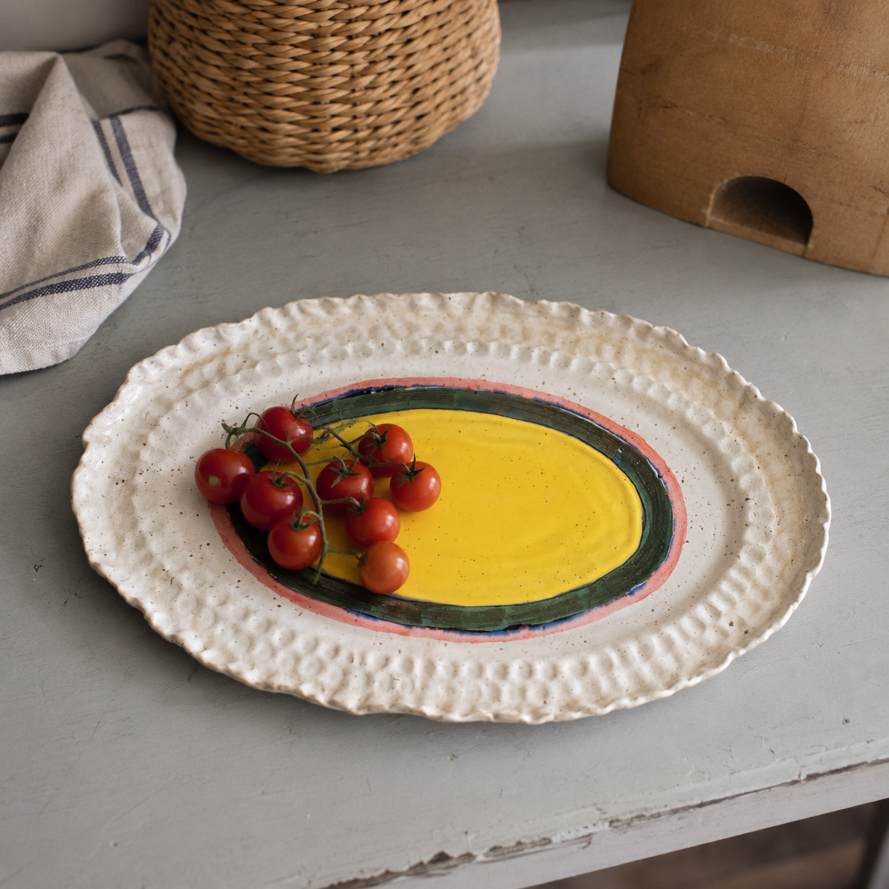 Oval Serving Platter - Commissioned Order