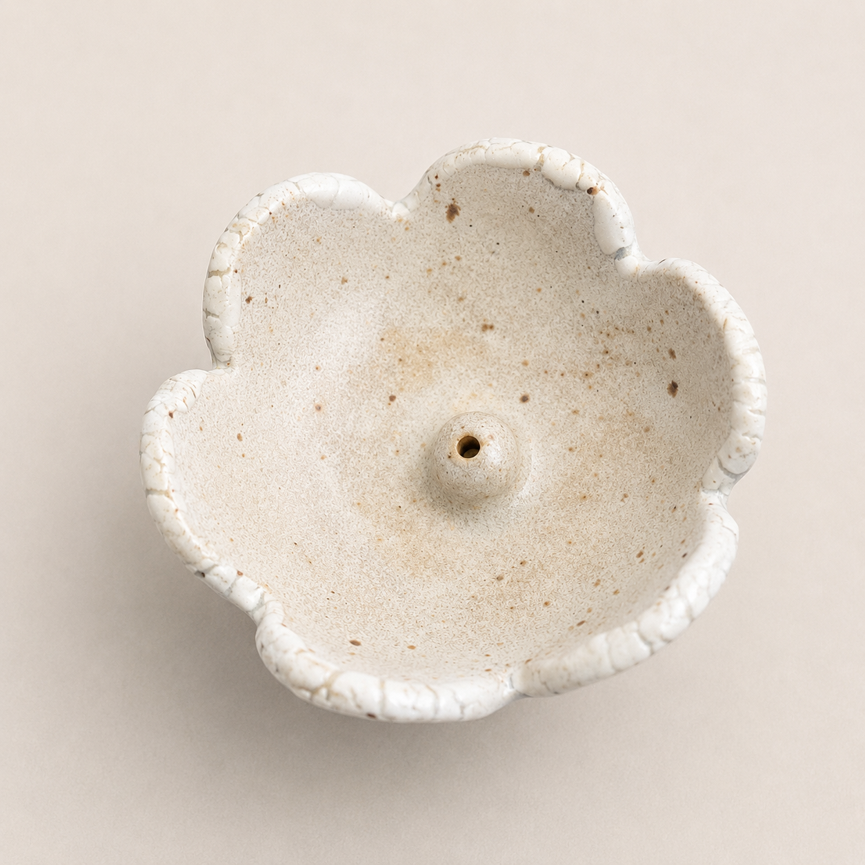 Wildflower Incense Burner - Snow