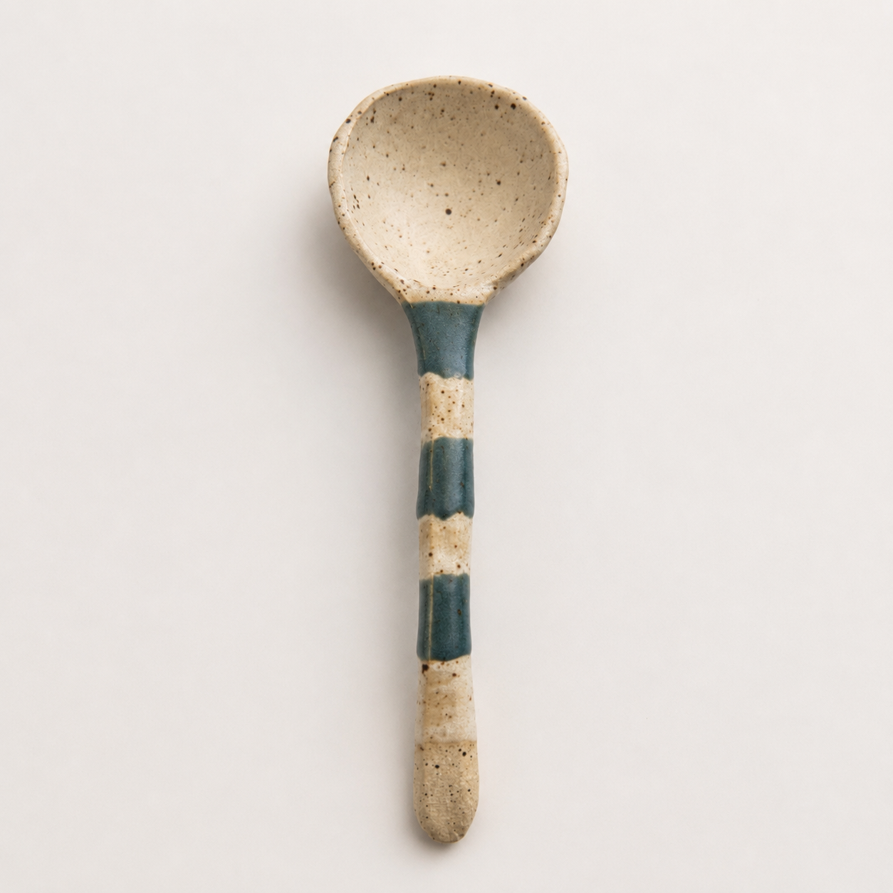 Ceramic Spoon/Ice Cream Scoop - Blue