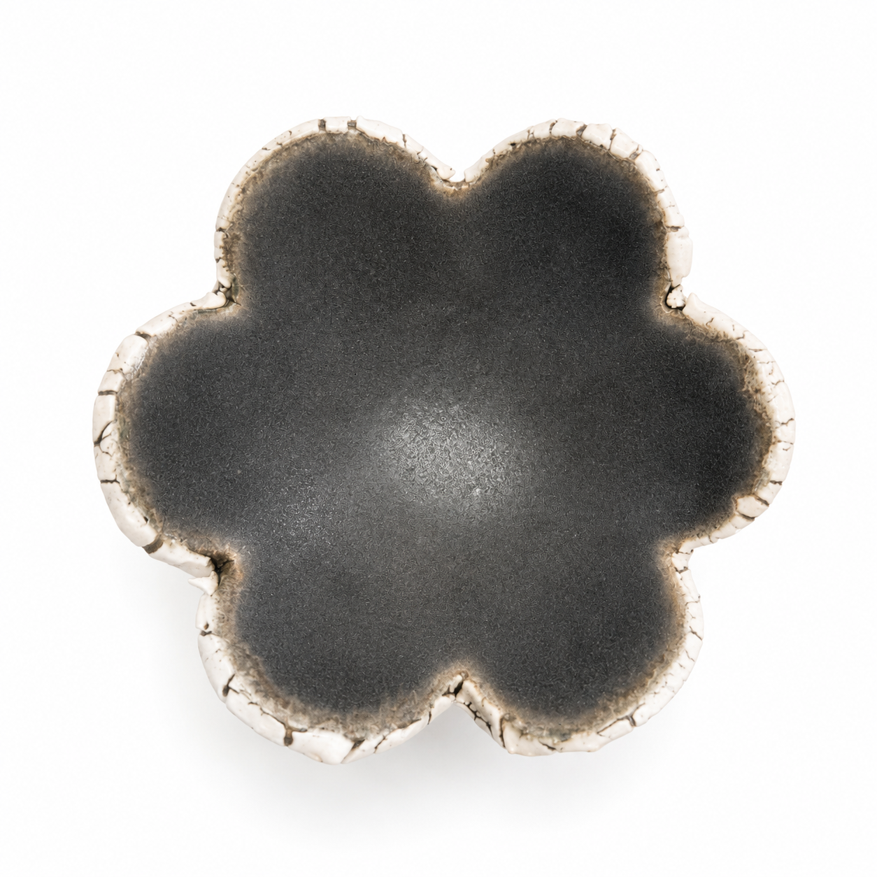Wildflower Trinket Dish - Charcoal