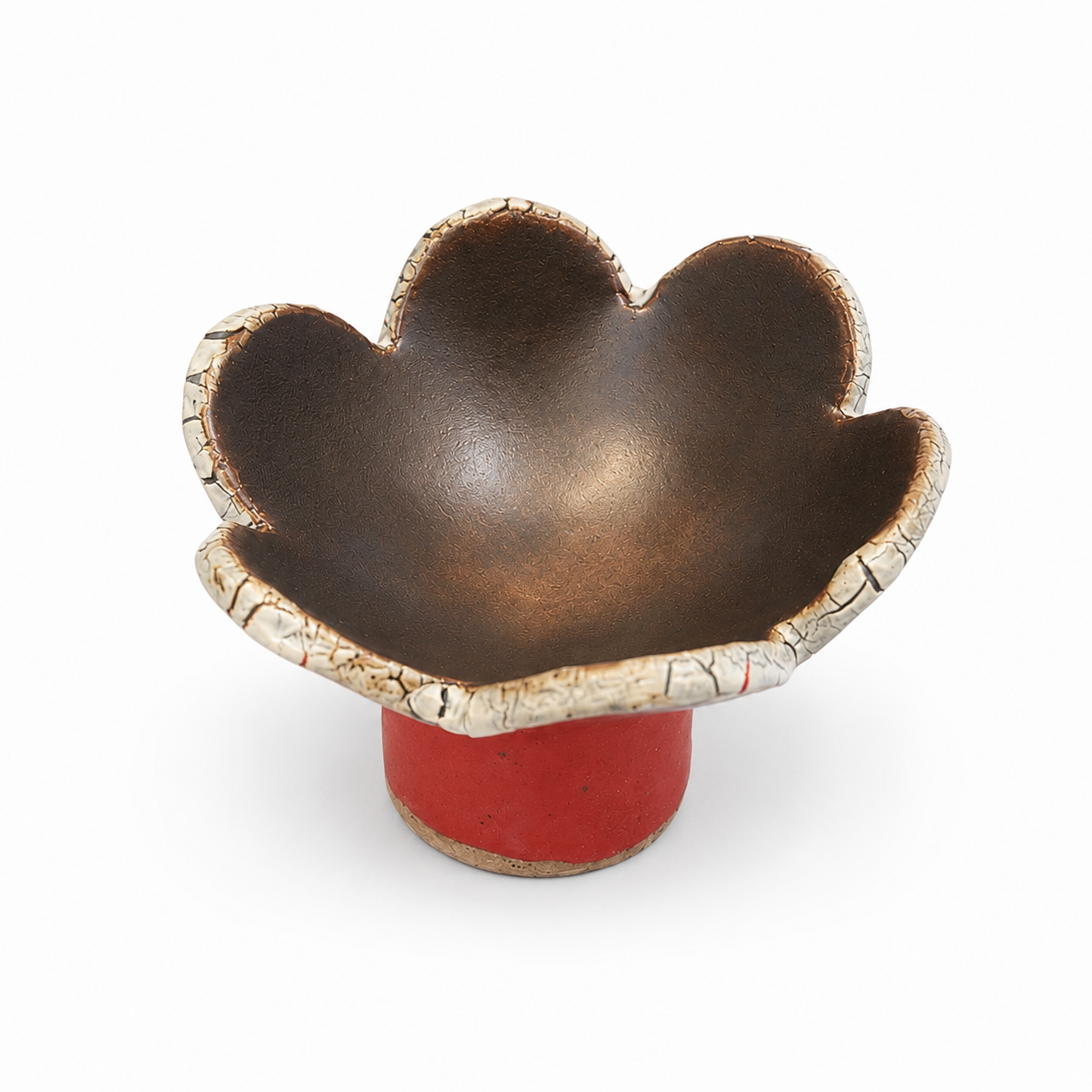 Wildflower Trinket Dish - Espresso
