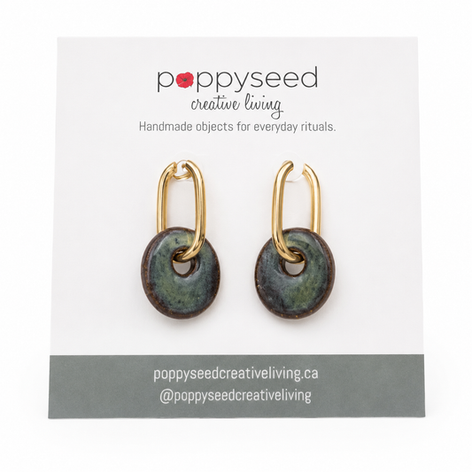 Mossy Halo Hoops