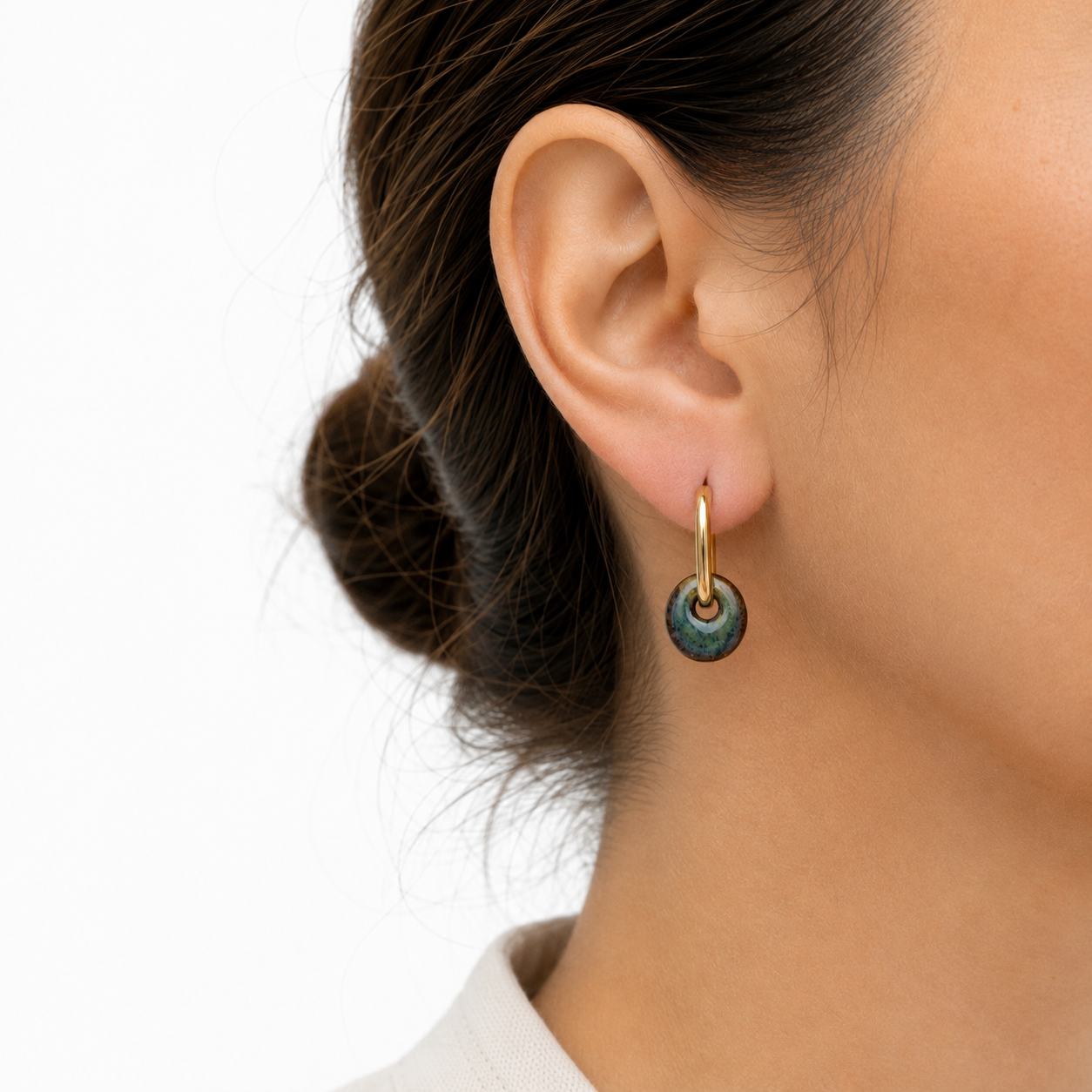 Mossy Halo Hoops