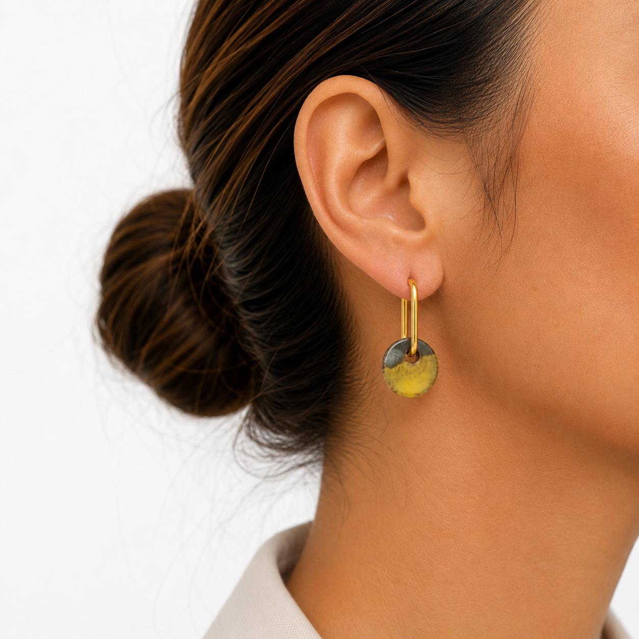 Golden Lichen Hoops