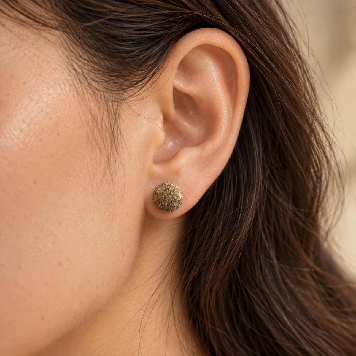 Adriatic Pebble Studs - Mare