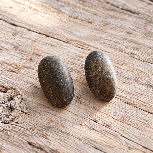 Adriatic Pebble Studs - Kate