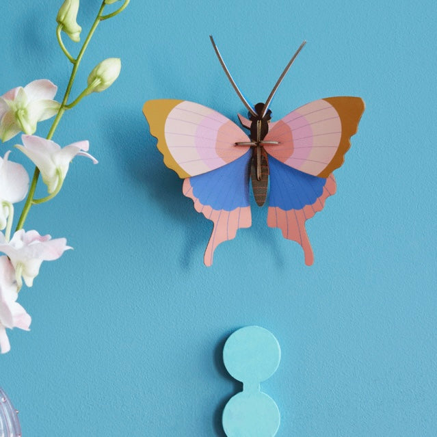 Gold Rim Butterfly Wall Decor