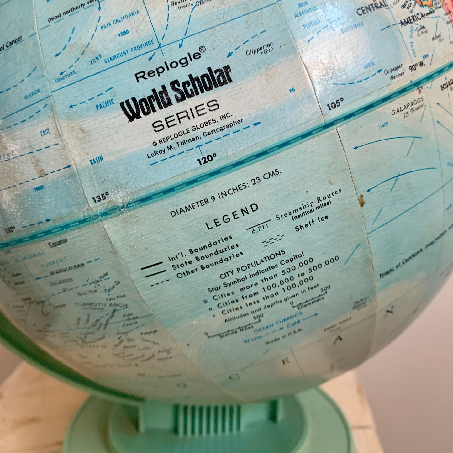 Vintage Desk Globe