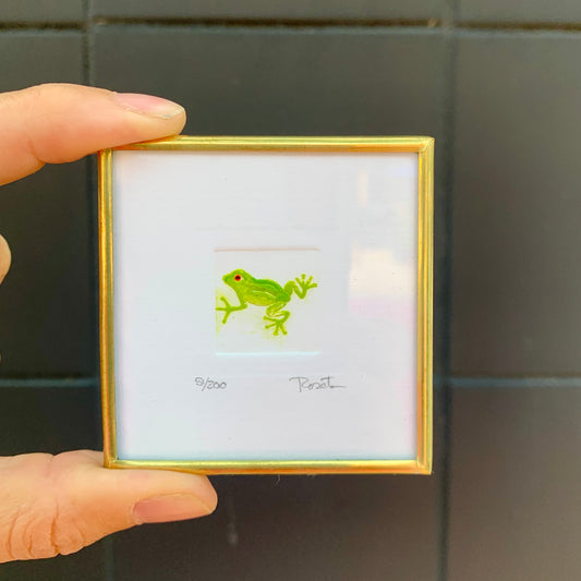 Tiny Wall Art - Frog