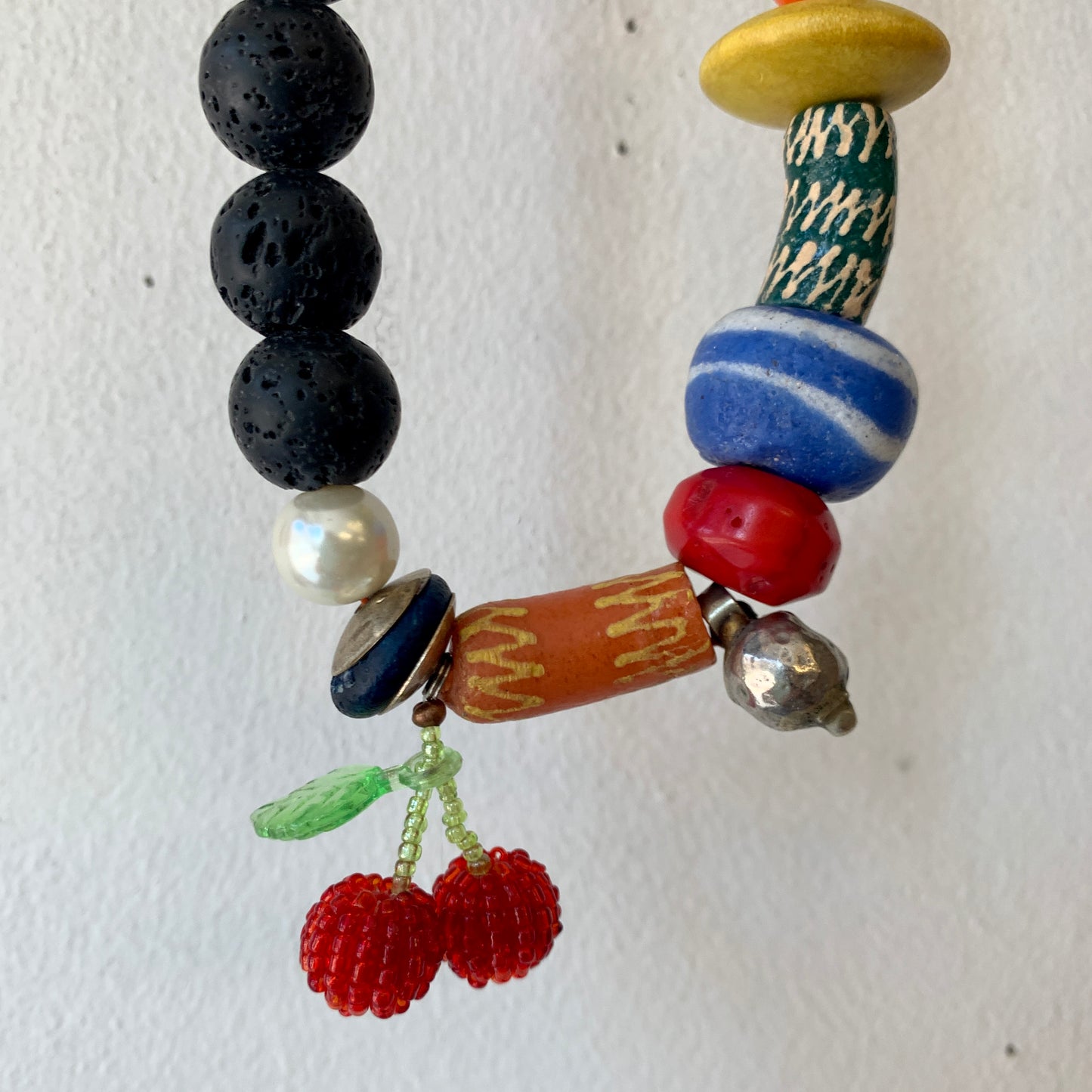 One of a Kind Treasure Necklace - Cherries