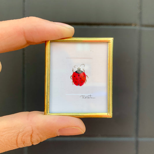 Tiny Wall Art - Ladybug